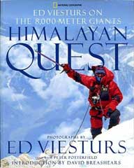 Gasherbrum I Book - Himalayan Quest: Ed Viesturs on the 8,000-Meter Giants - cover Ed Viesturs on Manaslu